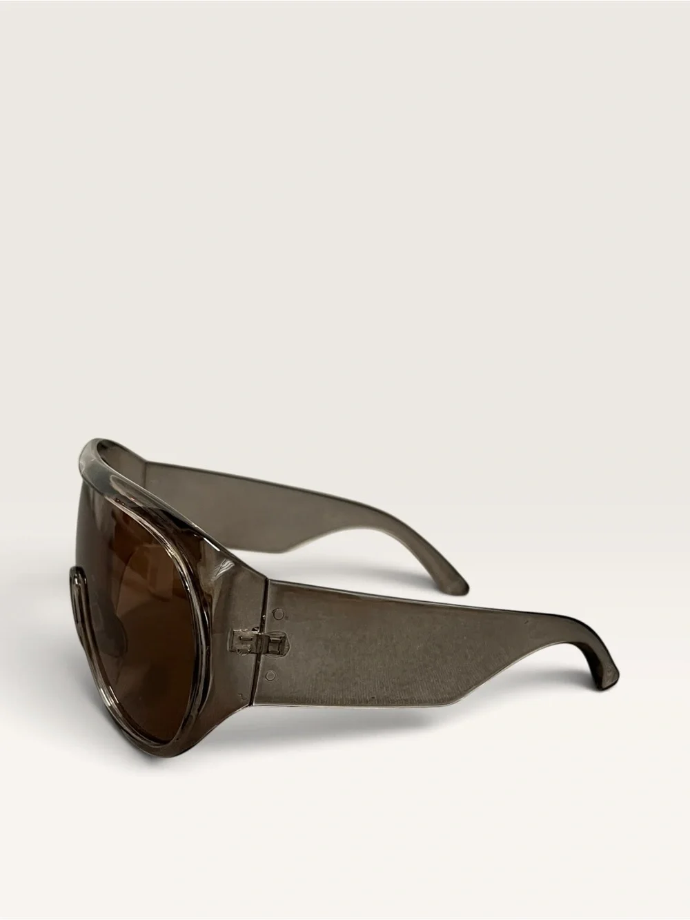 Women’s Shield Sunglasses - Smoke Brown Lens